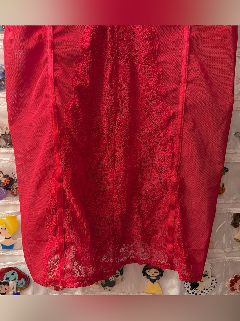 Torrid red Straps And Lace Chemise SZ 2X - Picture 4 of 8